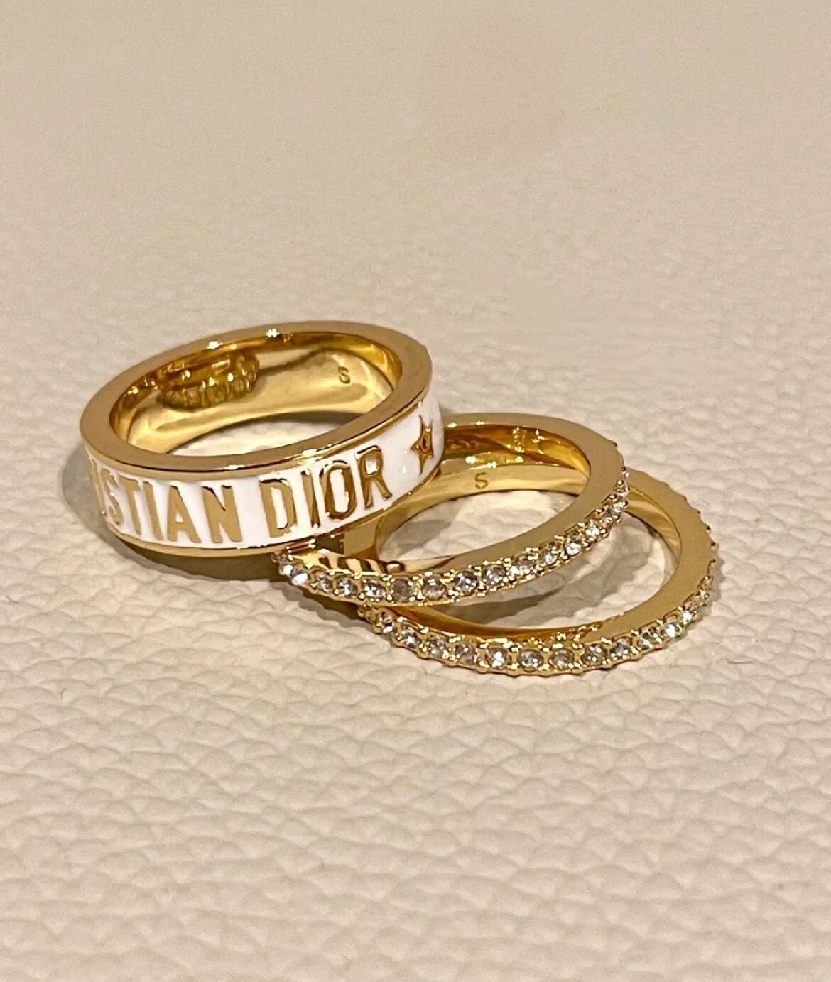 《話題☆》DIOR CODE リングセット